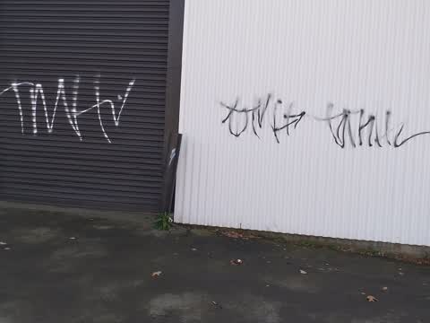 Graffiti, a report photo