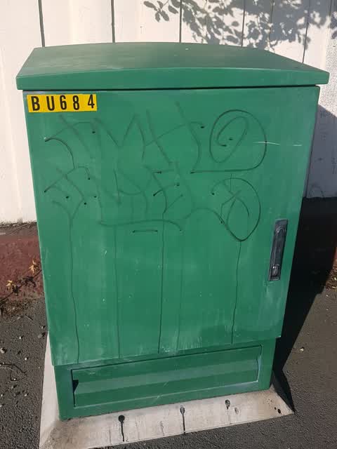 Graffiti, a report photo
