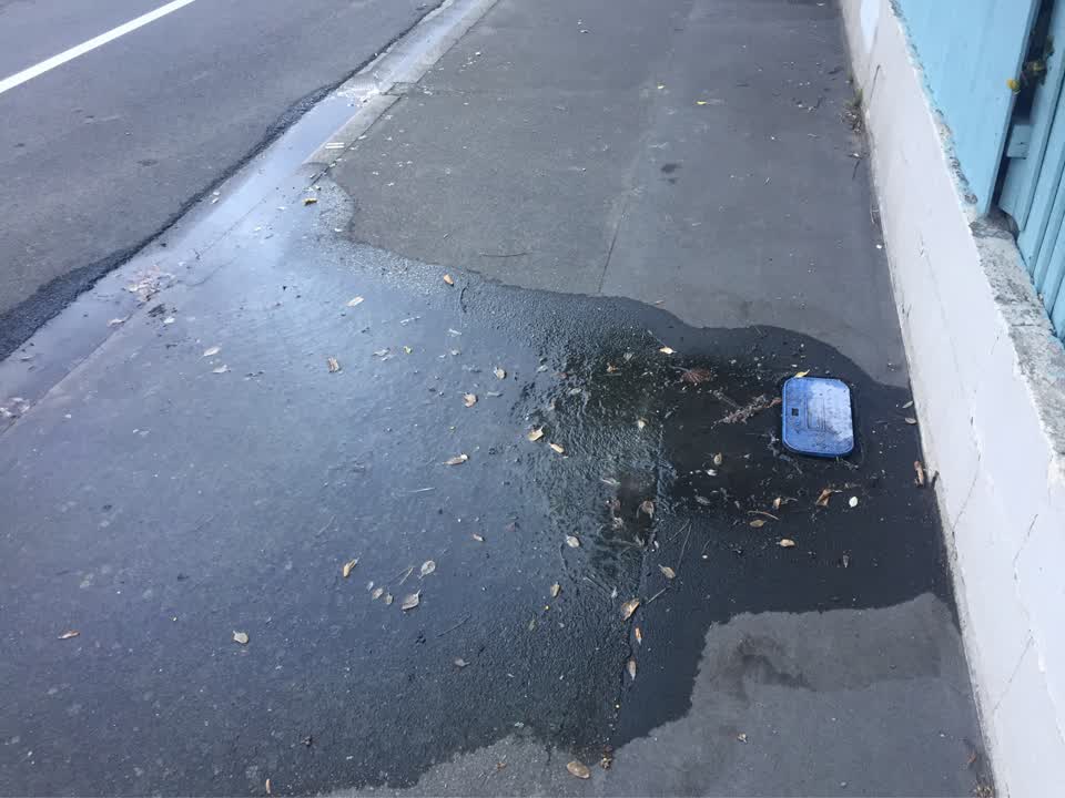 The photograph attached to this water supply report