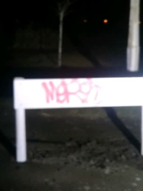 Graffiti, a report photo