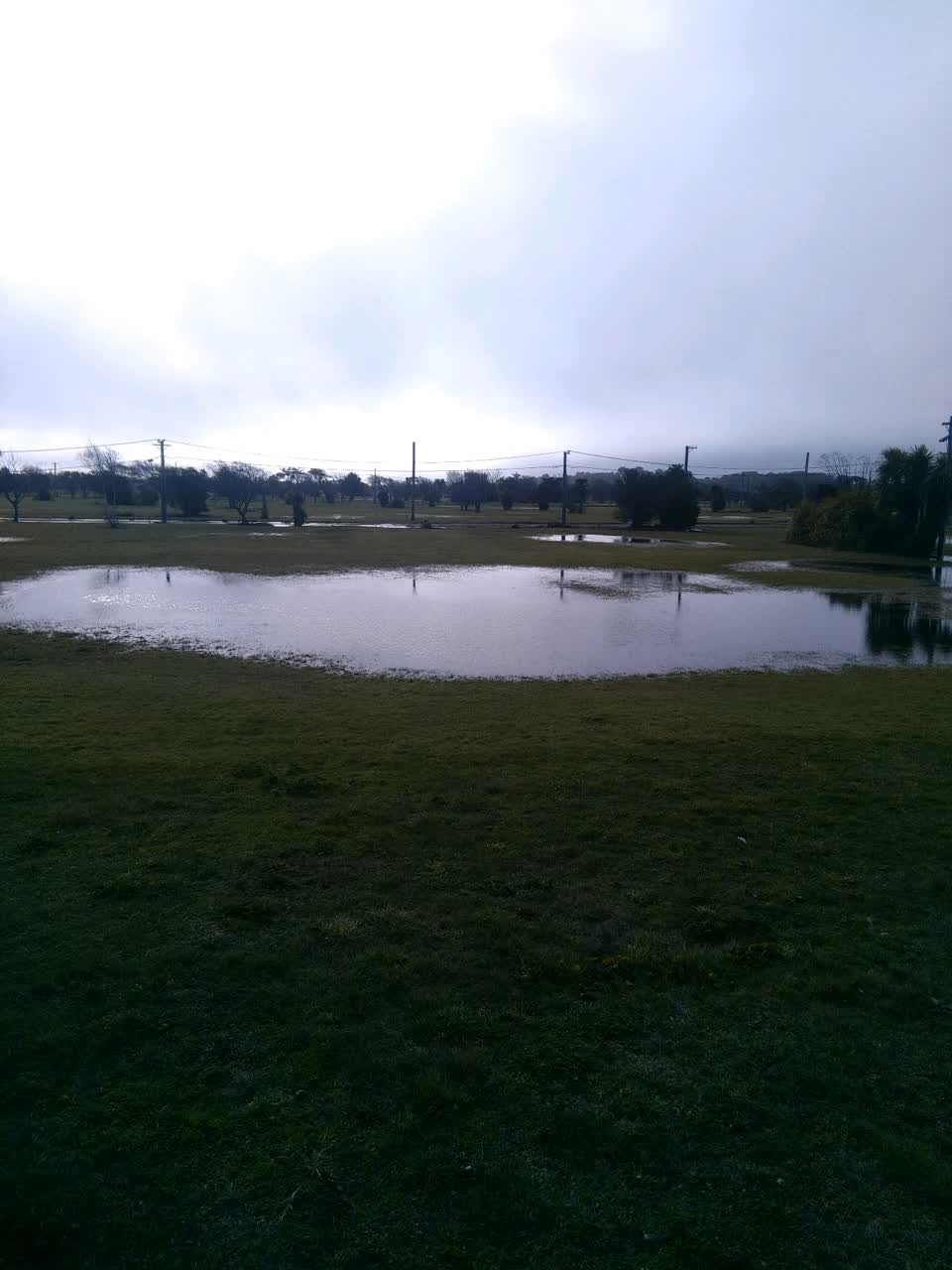 The photograph attached to this flooding report