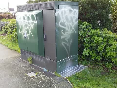 Graffiti, a report photo