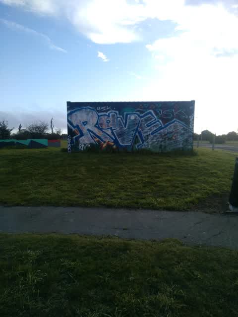 Graffiti, a report photo