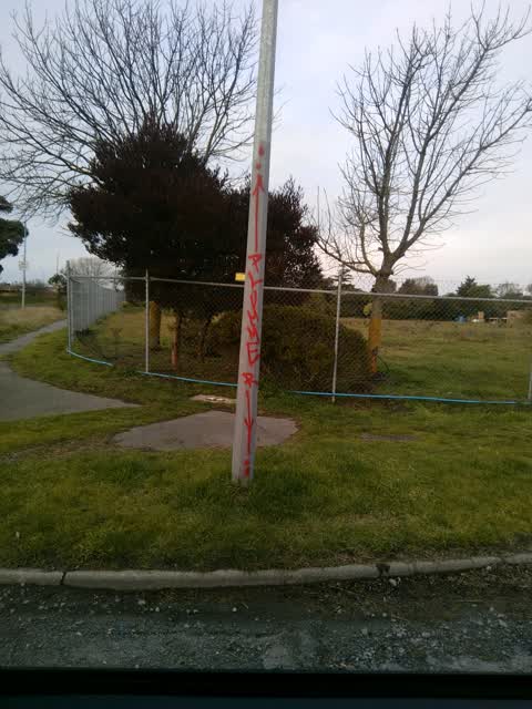 Graffiti, a report photo