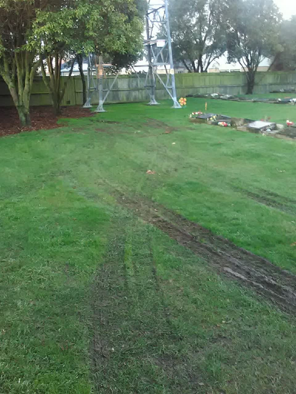 The photograph attached to this parks report