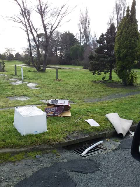 Rubbish/Recycling — a report photo