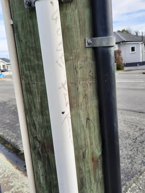 Graffiti, a report photo