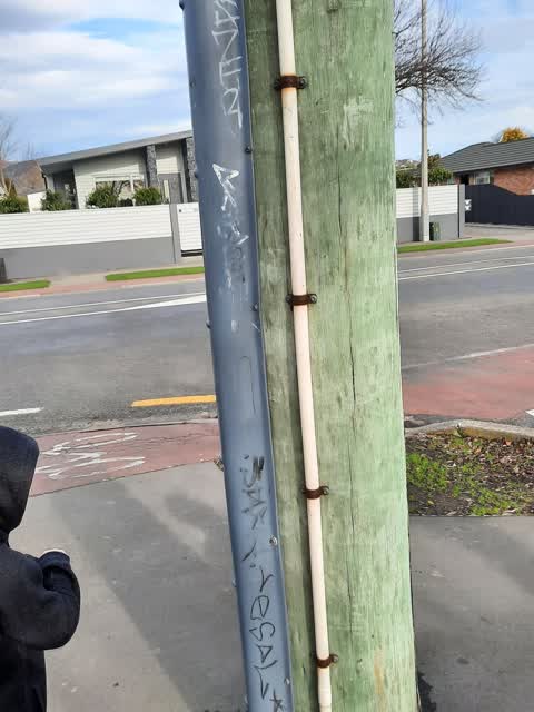 Graffiti, a report photo