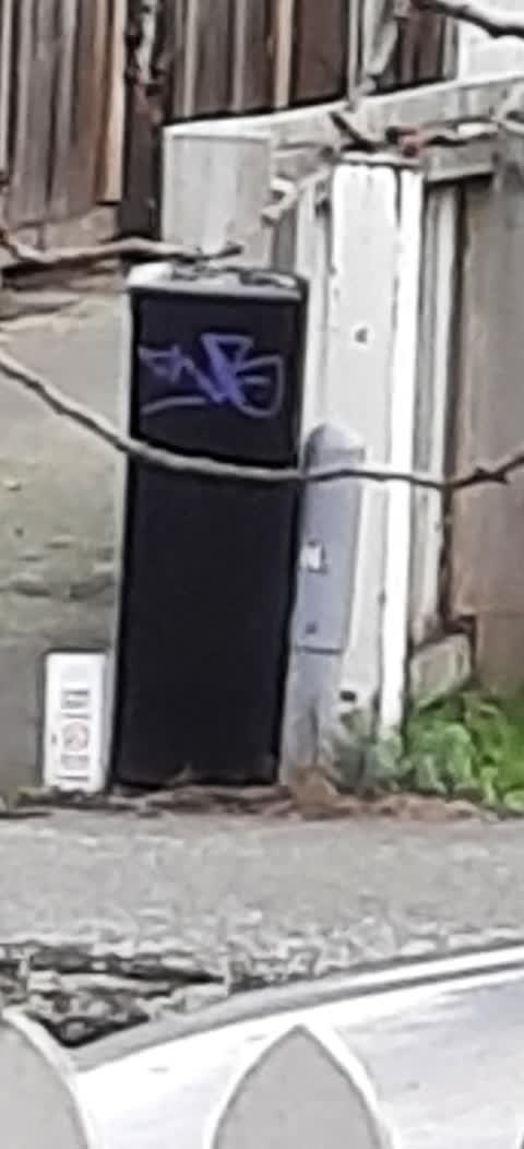 Graffiti, a report photo