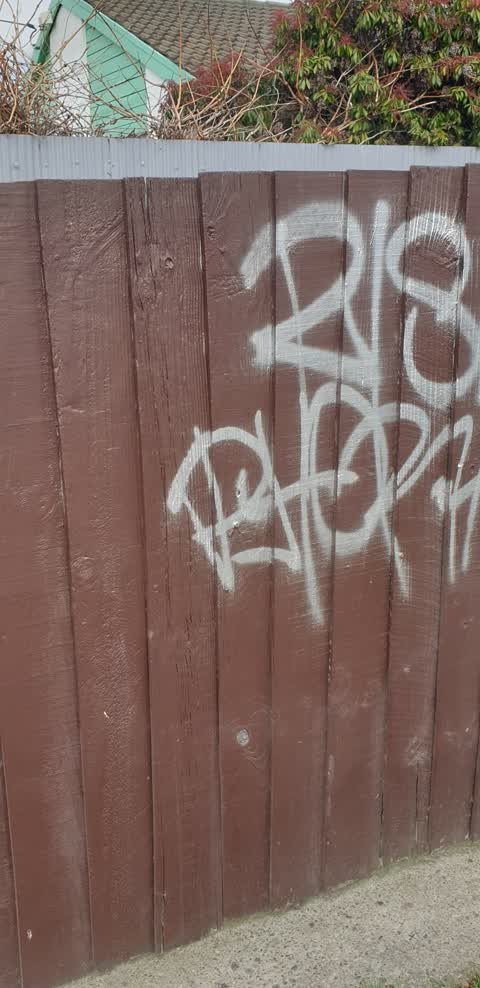 Graffiti, a report photo