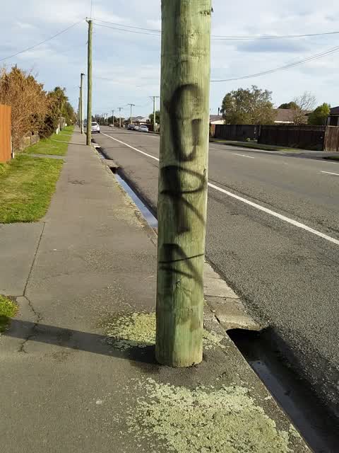 Graffiti, a report photo