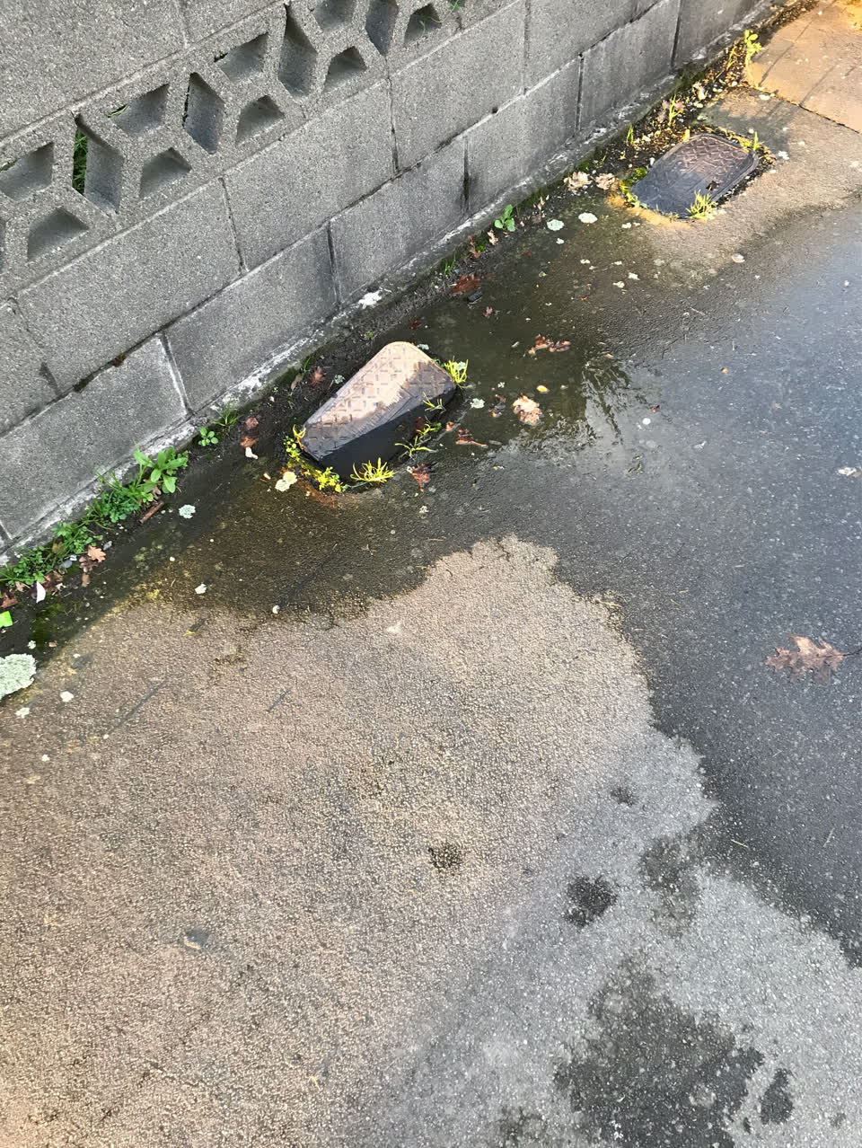 The photograph attached to this water supply report