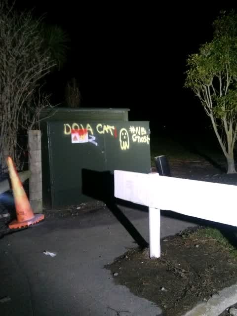 Graffiti, a report photo