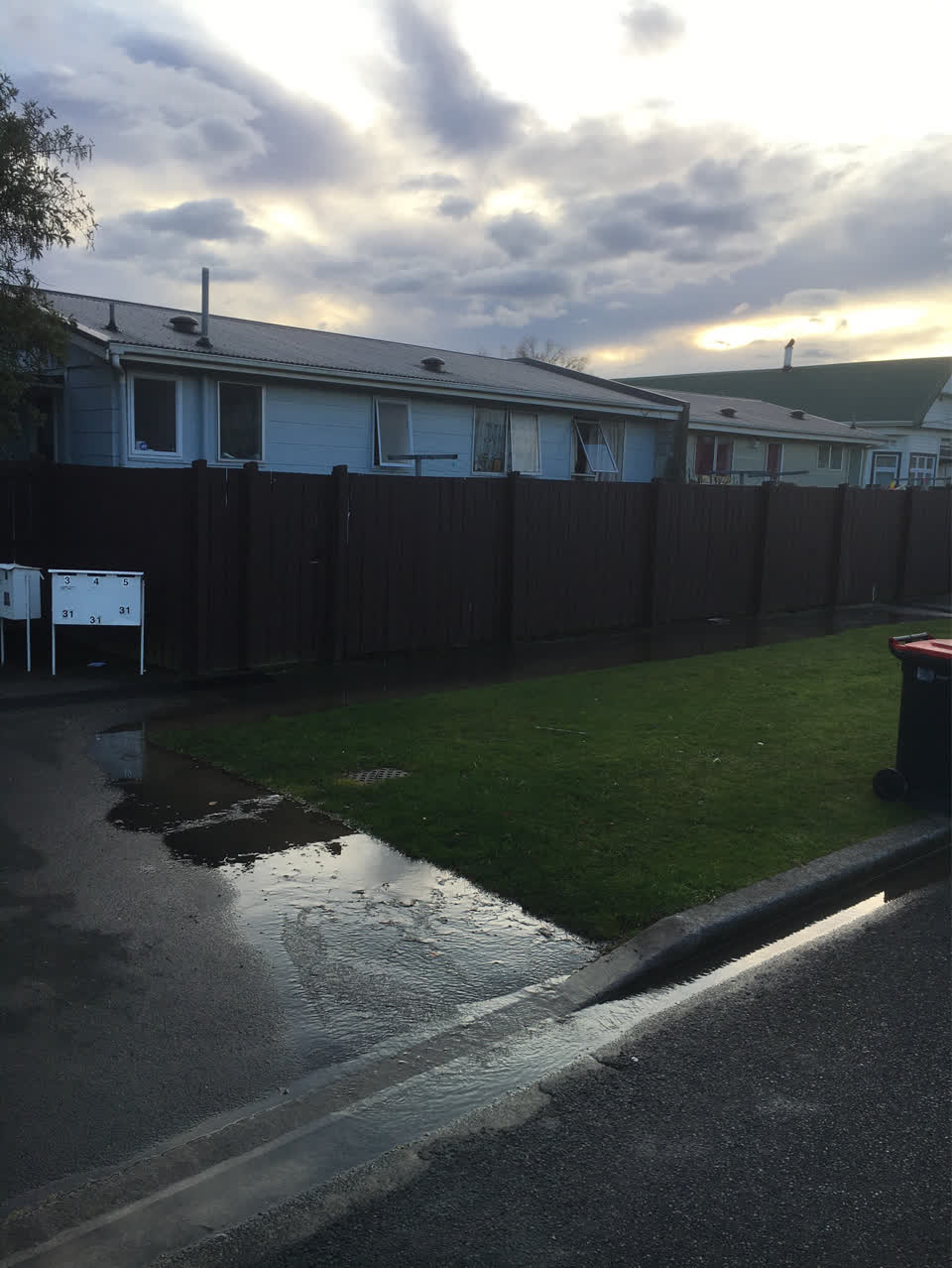 The photograph attached to this water supply report