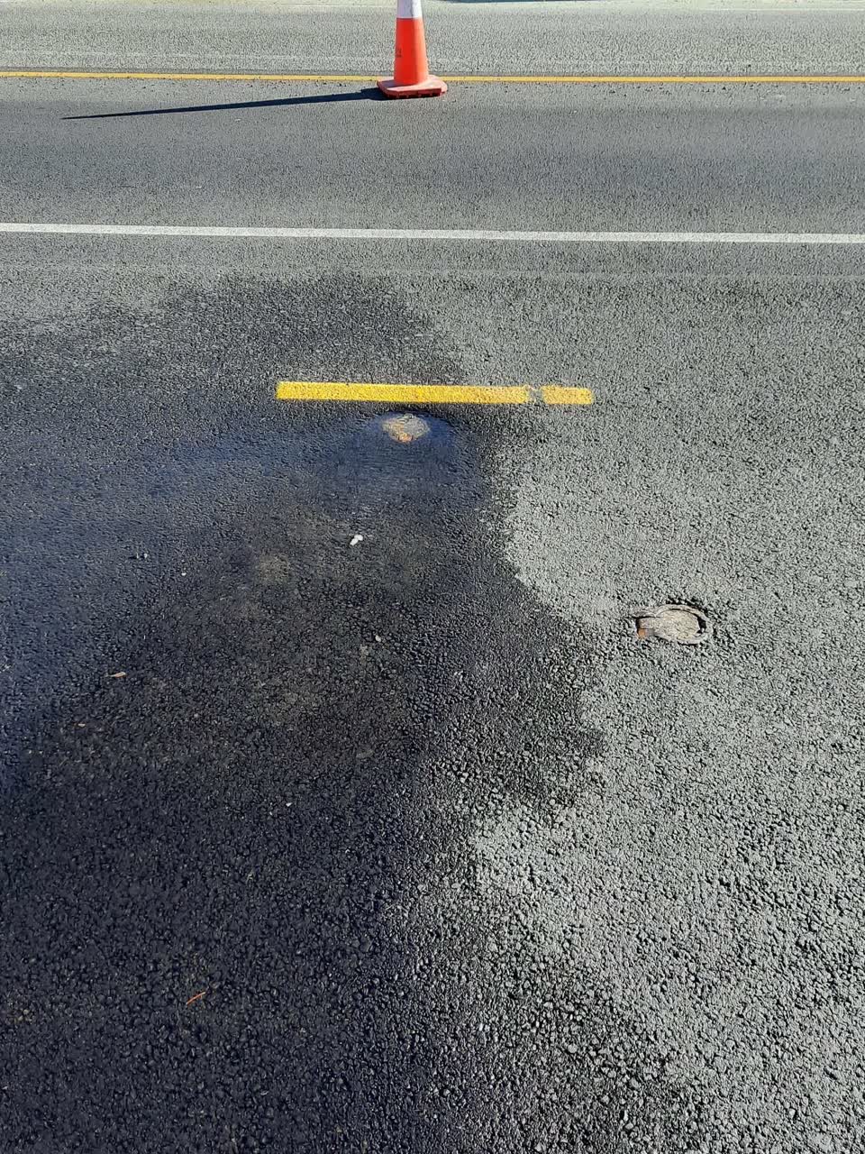 The photograph attached to this water supply report