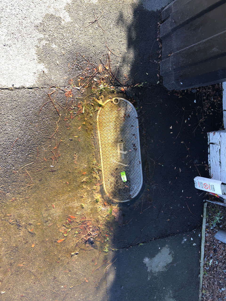 The photograph attached to this water supply report