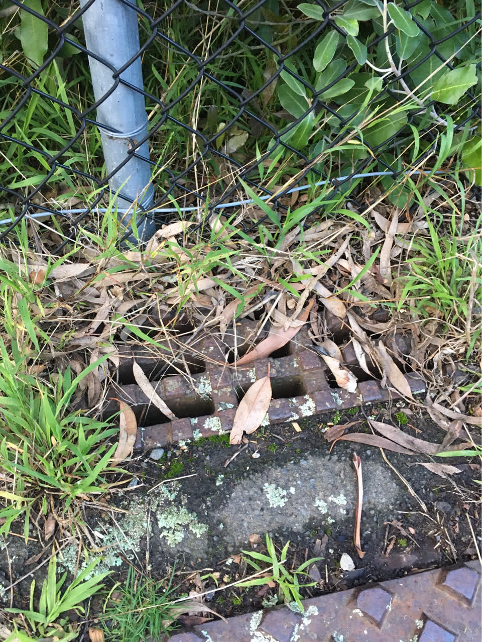 The photograph attached to this wastewater/stormwater report