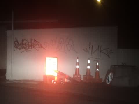 Graffiti, a report photo