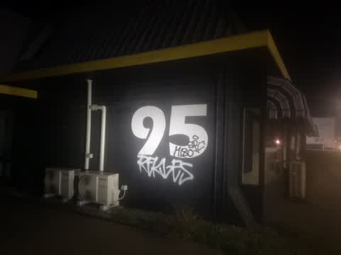 Graffiti, a report photo