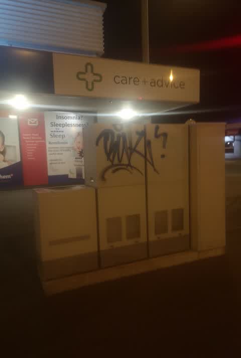 Graffiti, a report photo