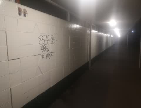 Graffiti, a report photo