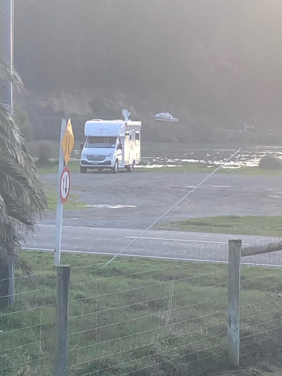 The photograph attached to this parks report
