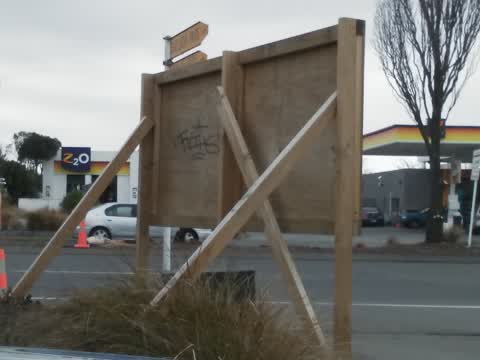 Graffiti, a report photo
