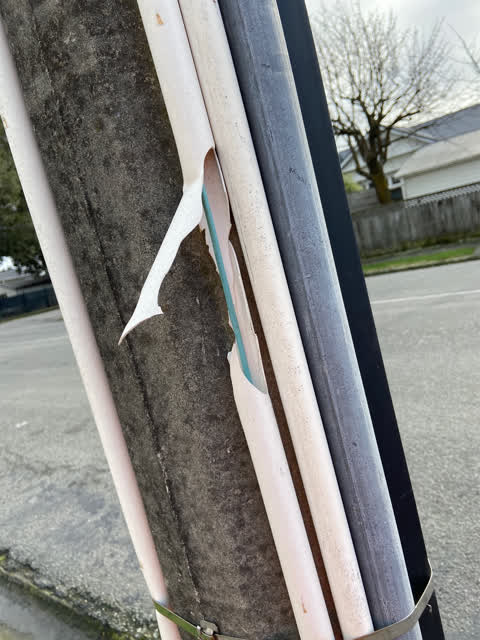 Graffiti, a report photo