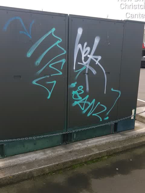 Graffiti, a report photo