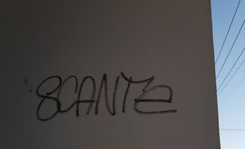 Graffiti, a report photo