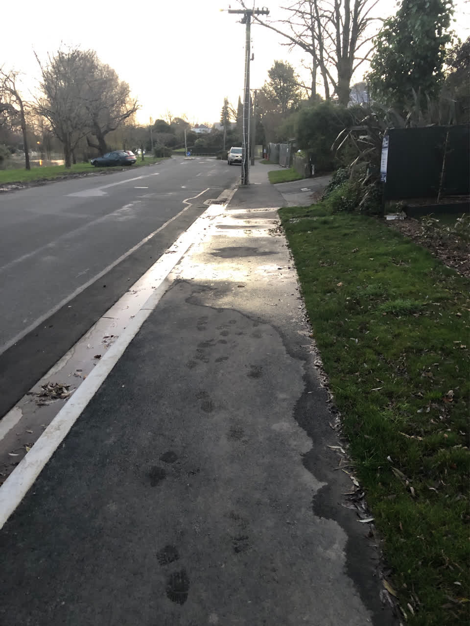 The photograph attached to this water supply report