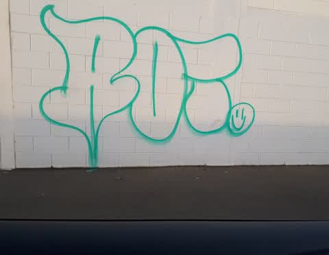 Graffiti, a report photo