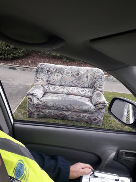 Rubbish/Recycling, a report photo
