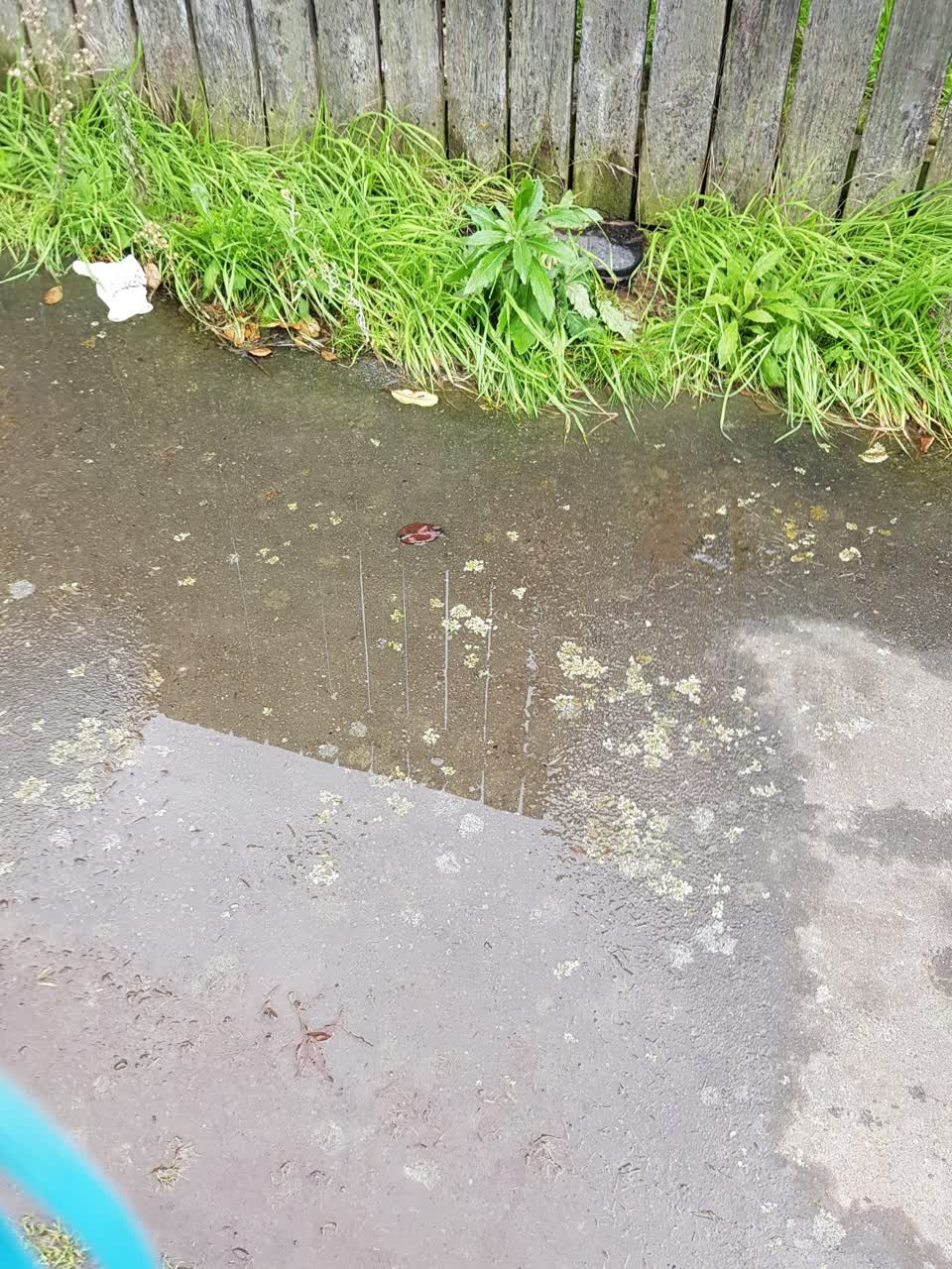 The photograph attached to this water supply report