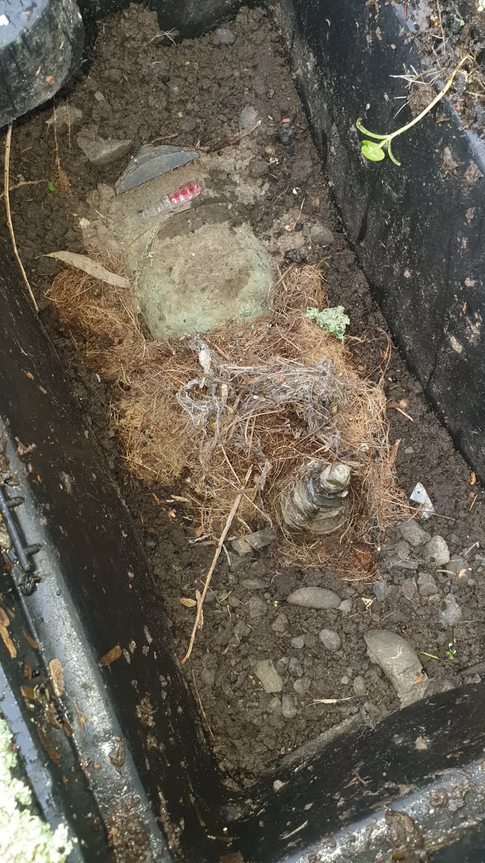 The photograph attached to this water supply report