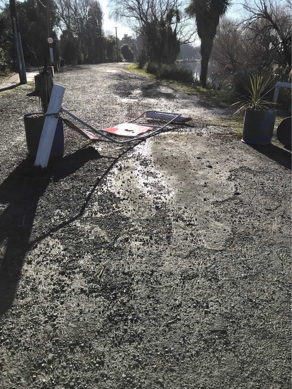 The photograph attached to this parks report