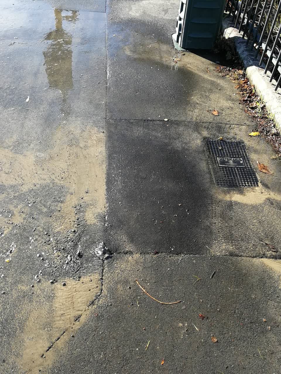 The photograph attached to this water supply report