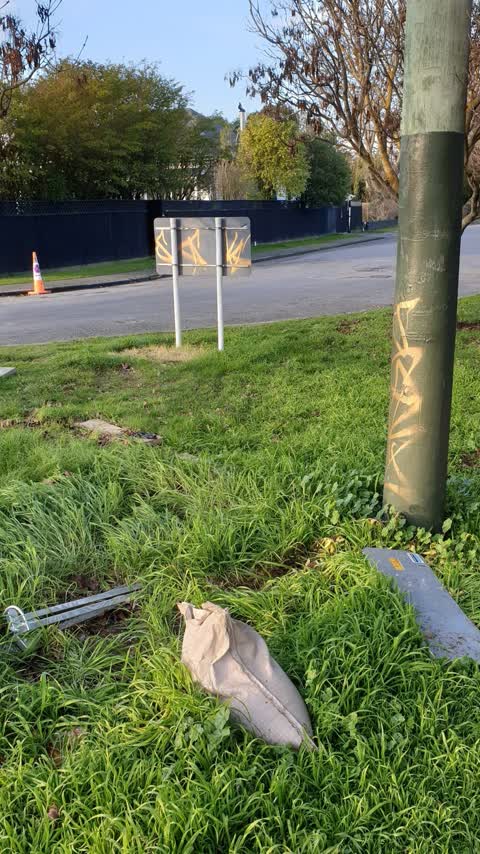 Graffiti, a report photo
