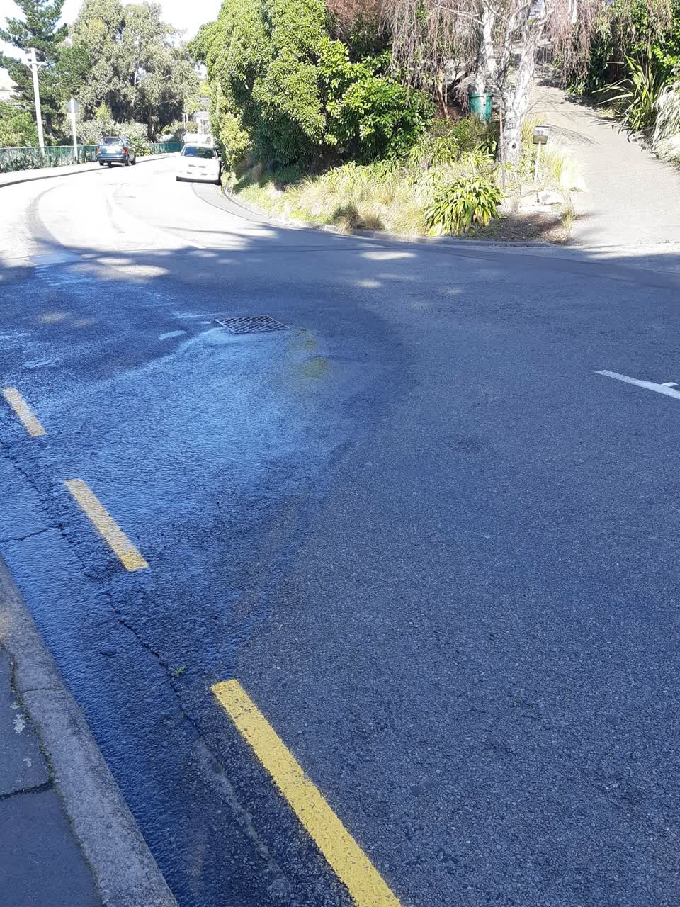 The photograph attached to this wastewater/stormwater report