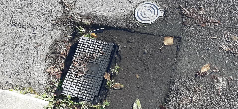 The photograph attached to this water supply report
