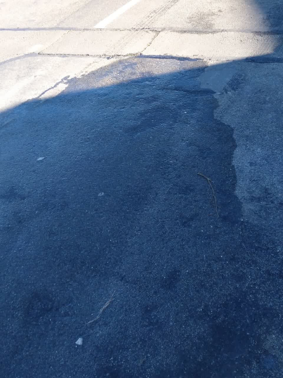 The photograph attached to this wastewater/stormwater report