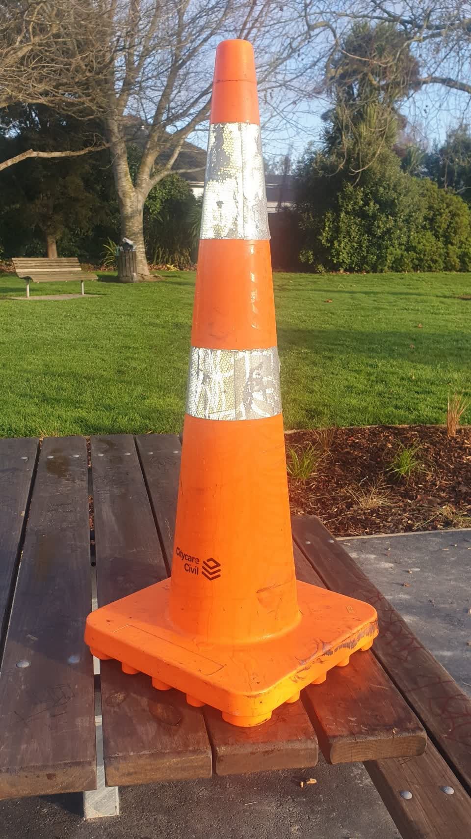 The photograph attached to this parks report
