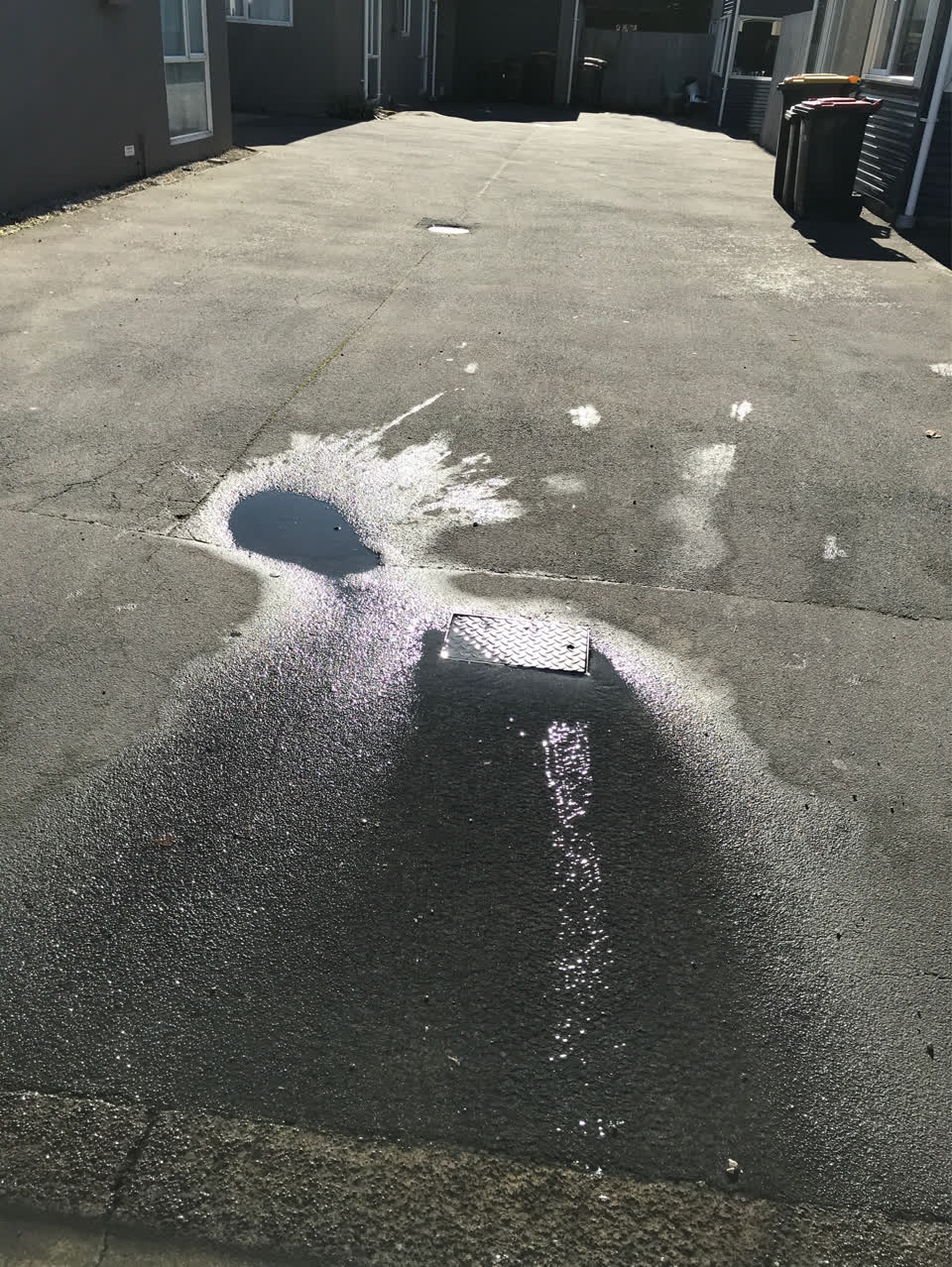 The photograph attached to this water supply report