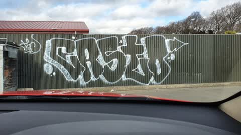 Graffiti — a report photo