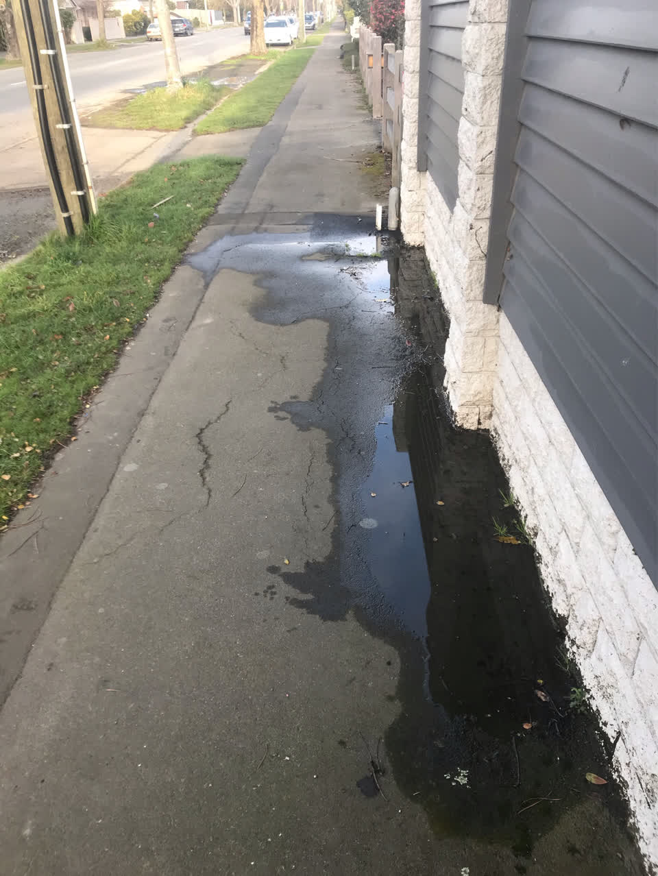 The photograph attached to this water supply report