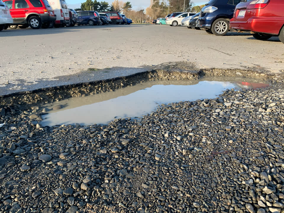 The photograph attached to this parks report