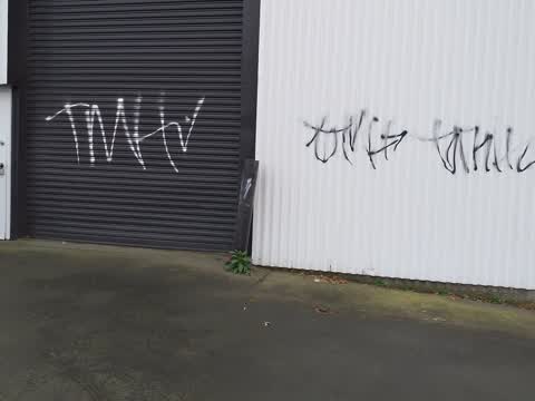 Graffiti, a report photo