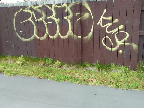 Graffiti, a report photo