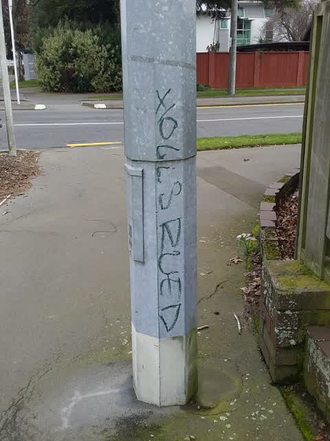Graffiti, a report photo