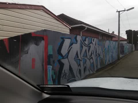 Graffiti, a report photo